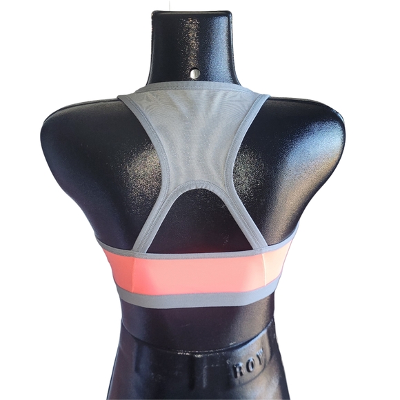 Danskin Pink and Grey Sports Bra L - Picture 3 of 4